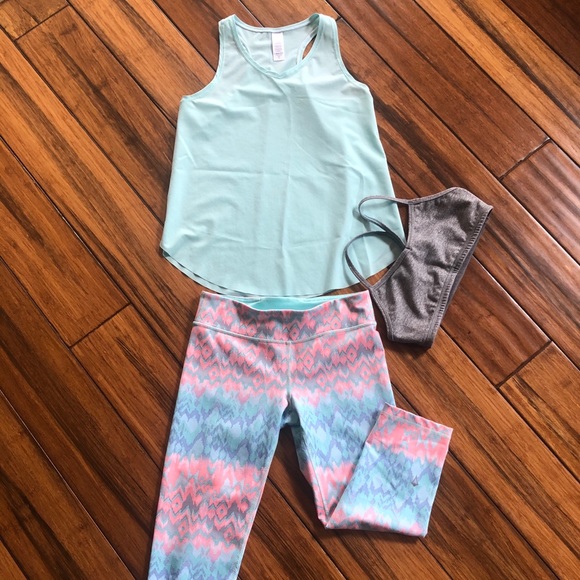 Ivivva/Lululemon Tank/Capri - Picture 1 of 8